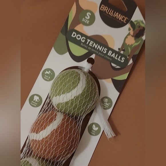 Mini Tennis Balls for Small Dogs Train Fetch Dog Toys Size Small Designer Colors - Picture 5 of 11